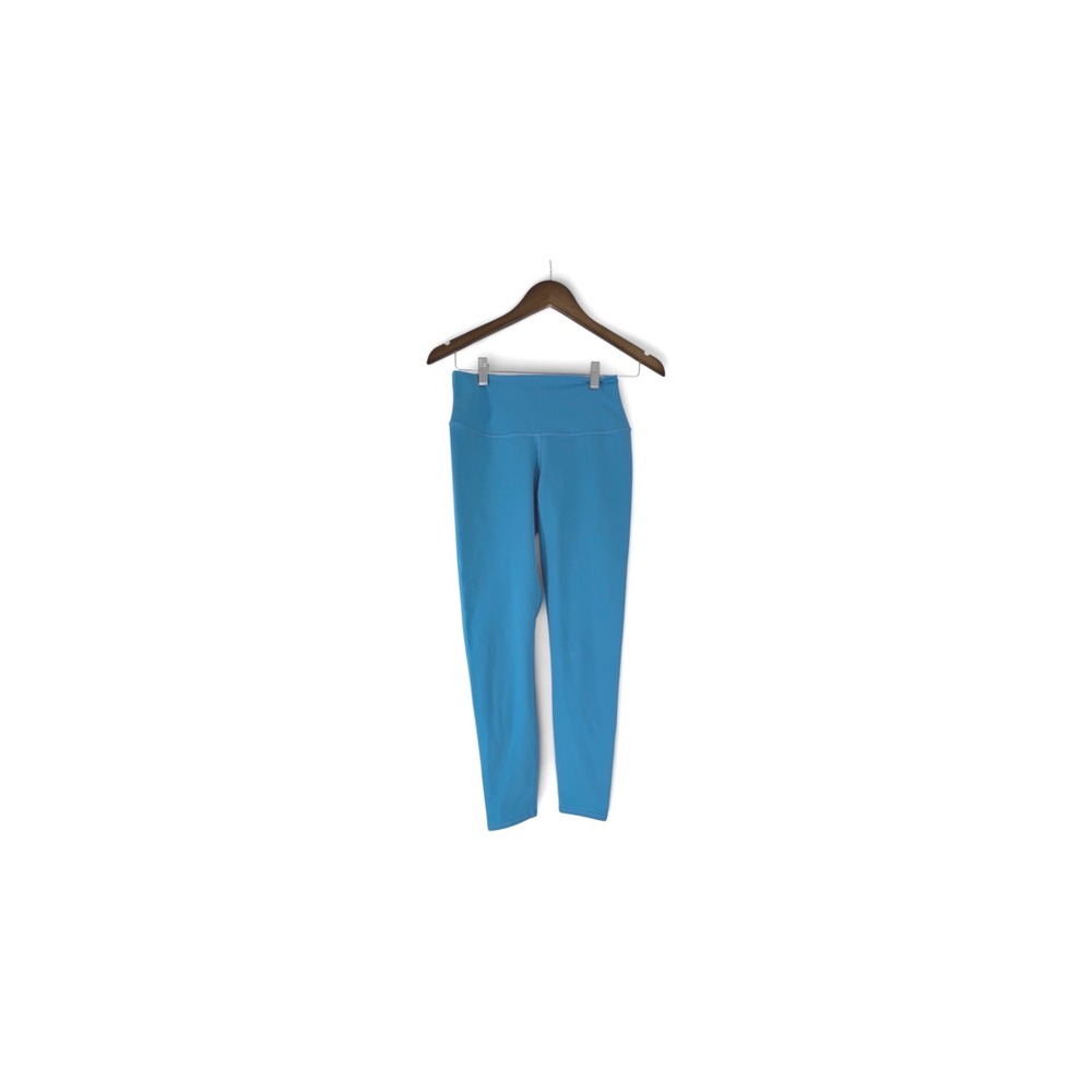 Alo Yoga High Waist Airbrush Leggings Blue Cerulean Size S RN 87370 Activewear